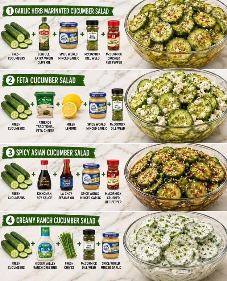 Marinated Cucumber Salad