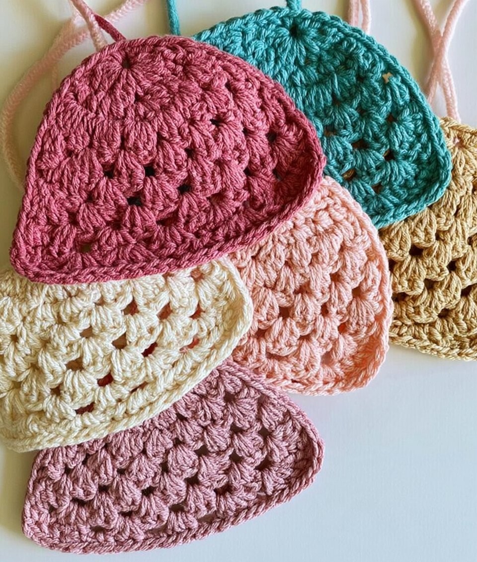 Wallflower Granny Stitch Hat