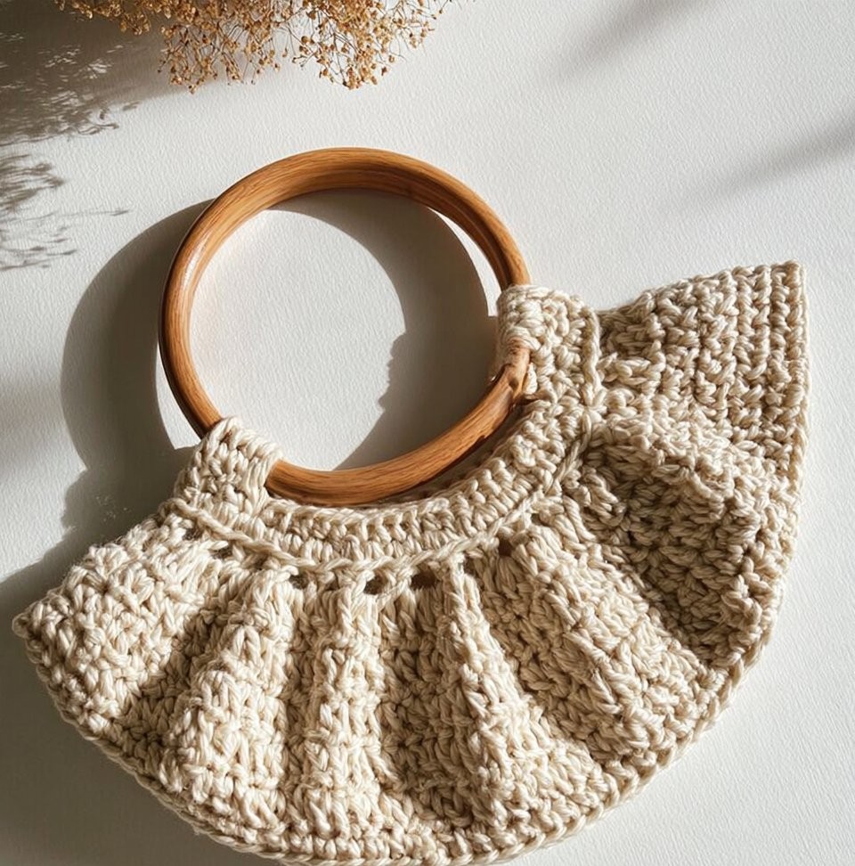 Creating a Round-Handle Crochet Purse