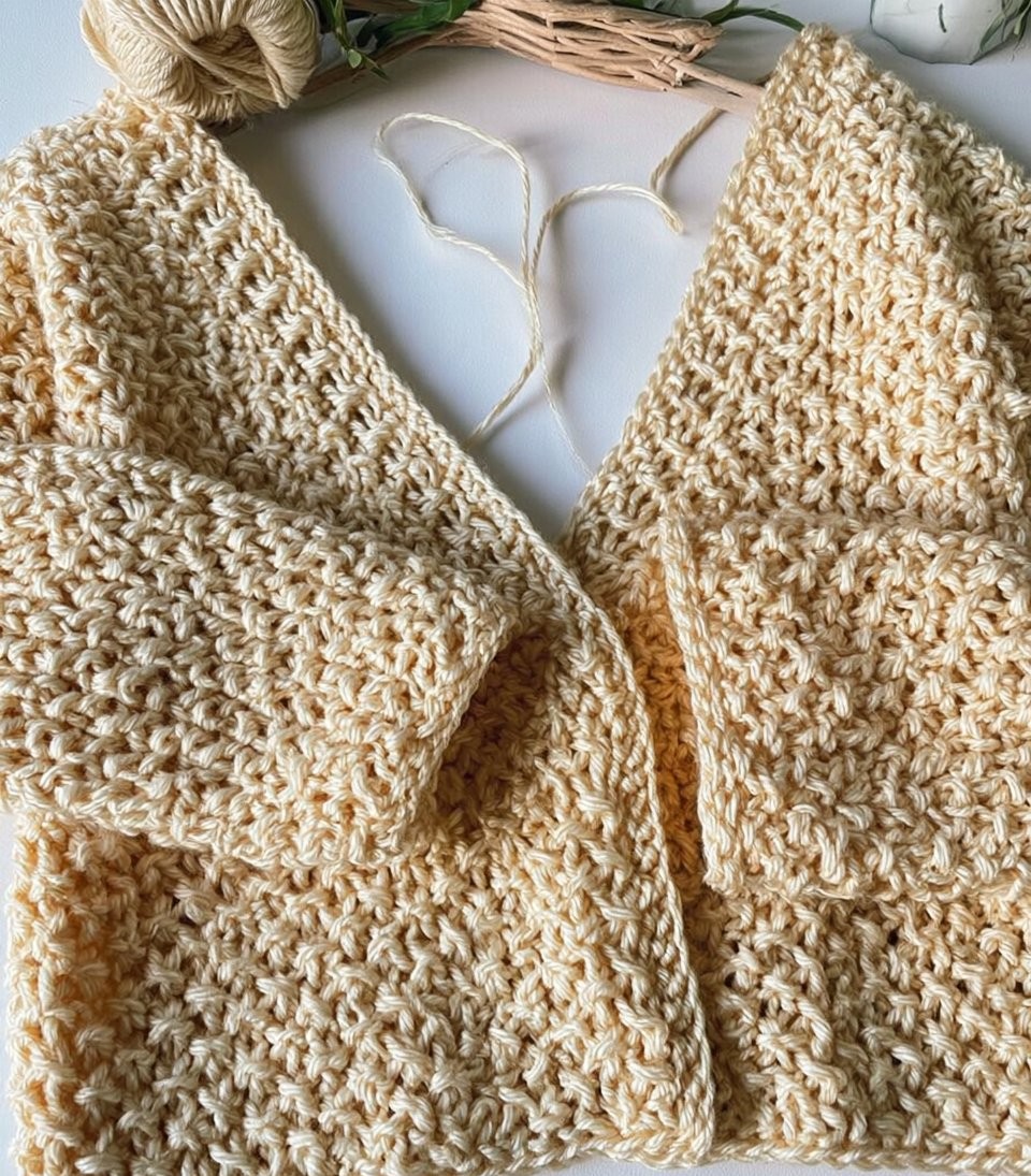 V-Stitch Cardigan Pattern