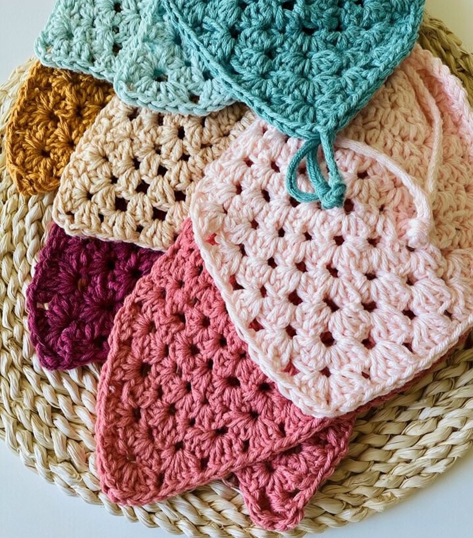 Wallflower Granny Stitch Hat