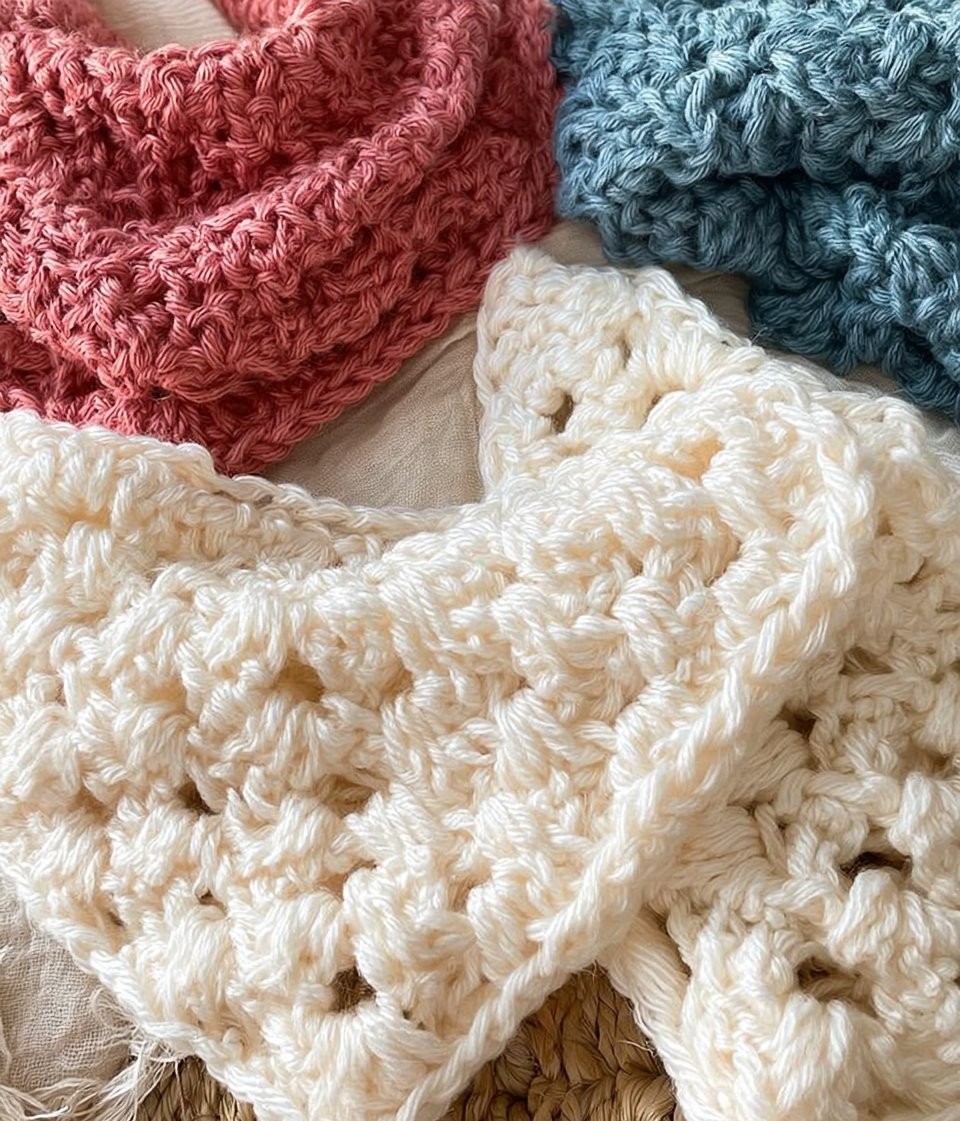 Crocheted Bandana