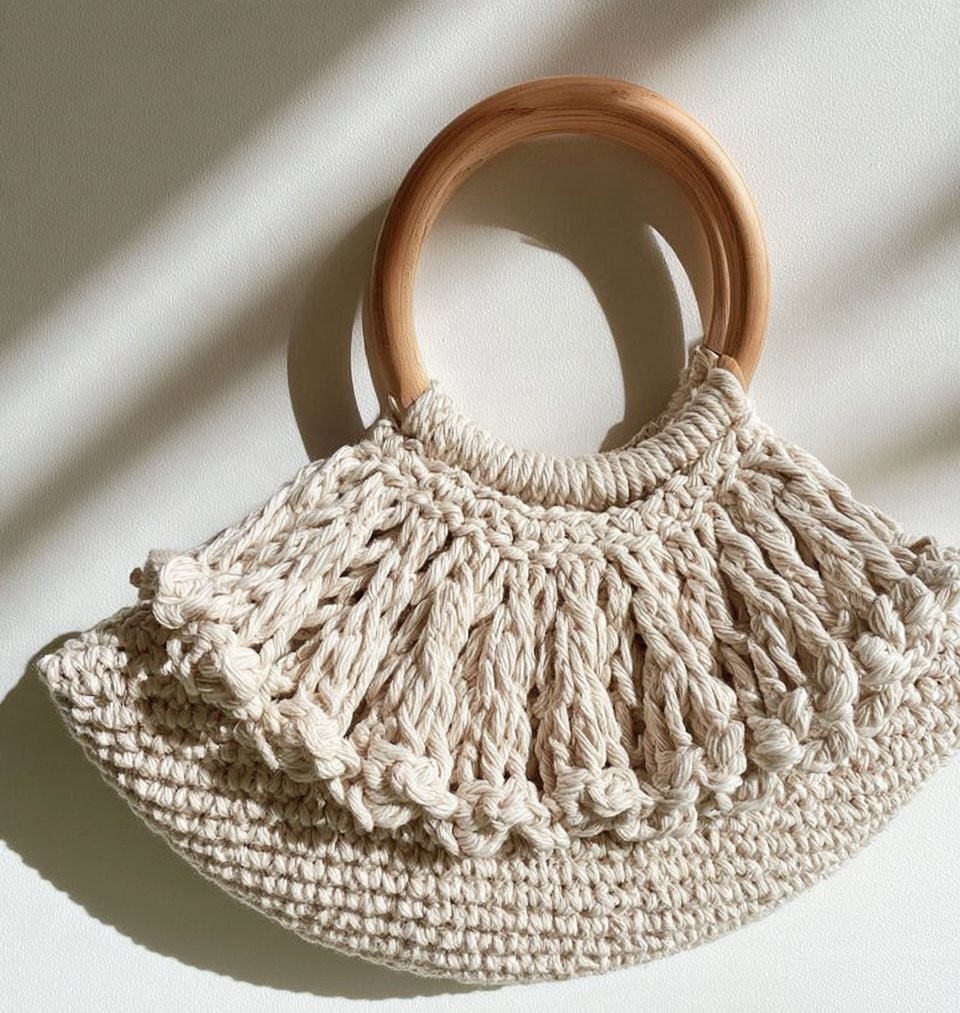 Creating a Round-Handle Crochet Purse