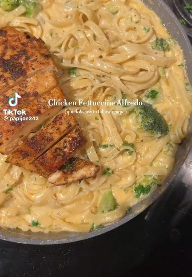 Chicken Fettuccine Alfredo