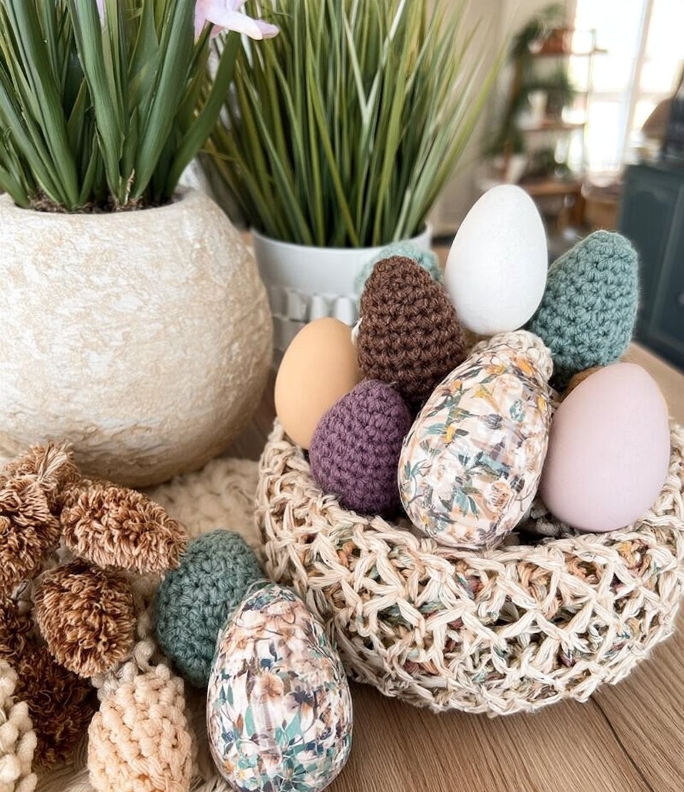 Rustic Farmhouse Easter Eggs
