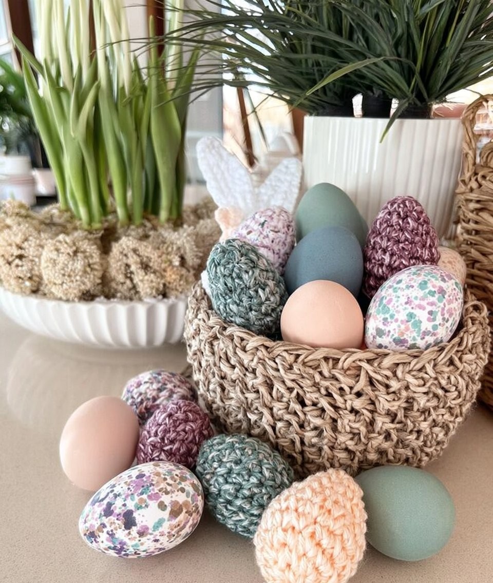 Rustic Farmhouse Easter Eggs