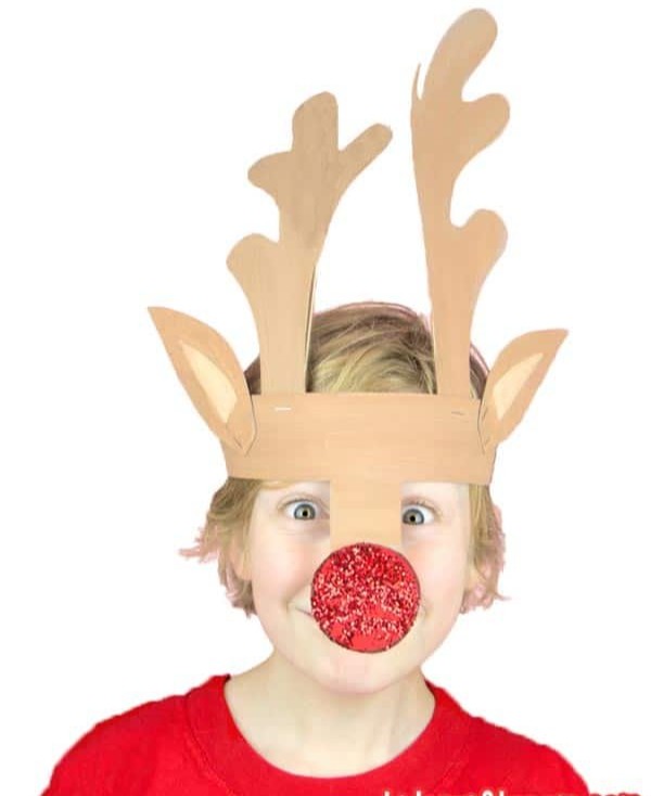 Best Printable Reindeer Antlers Template For Kids - Kids Craft Room