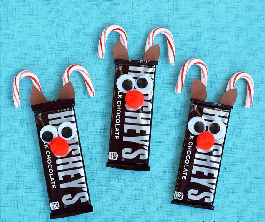 Candy Cane Reindeer