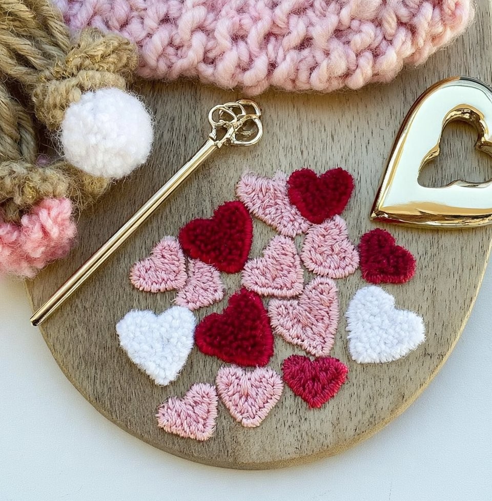 Simply Sweet Heart Appliques