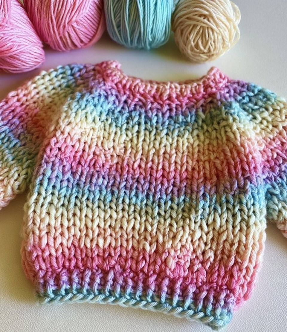 Easy Crochet Children's Pullover