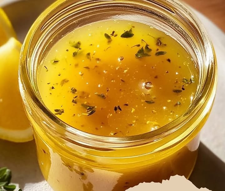 Honig-Senf-Zitronen-Vinaigrette