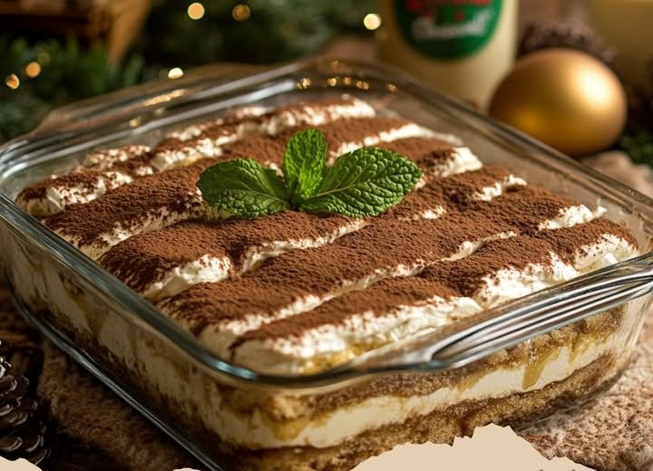 Eierlikör-Tiramisu mit Mascarpone