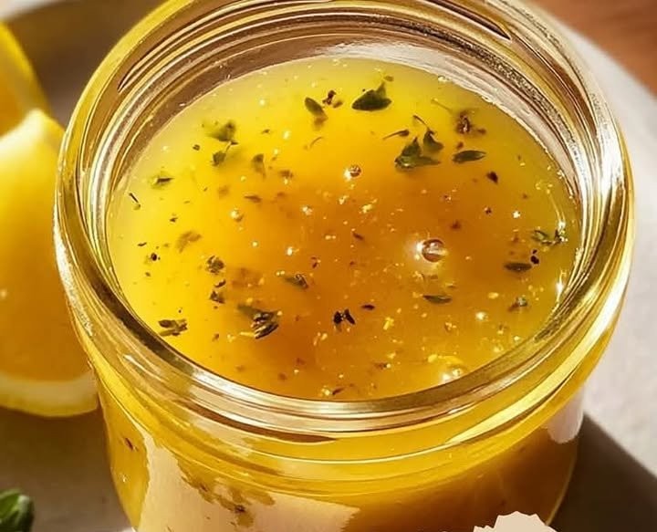 Honig-Senf-Zitronen-Vinaigrette