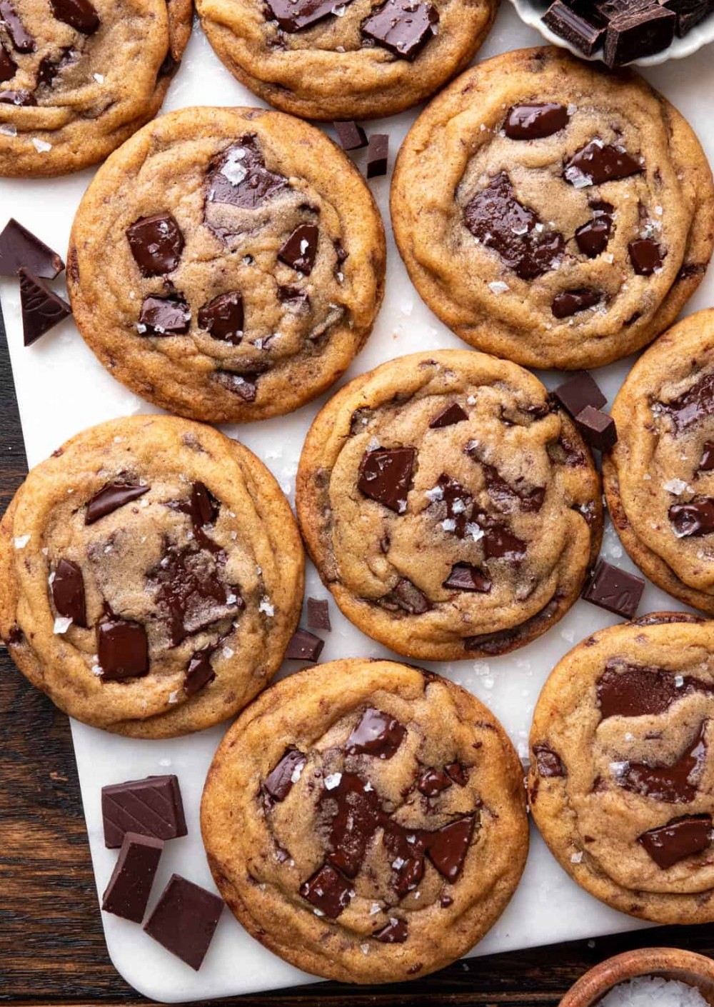 Brown Butter Chocolate Chip Cookies - In Bloom Bakery