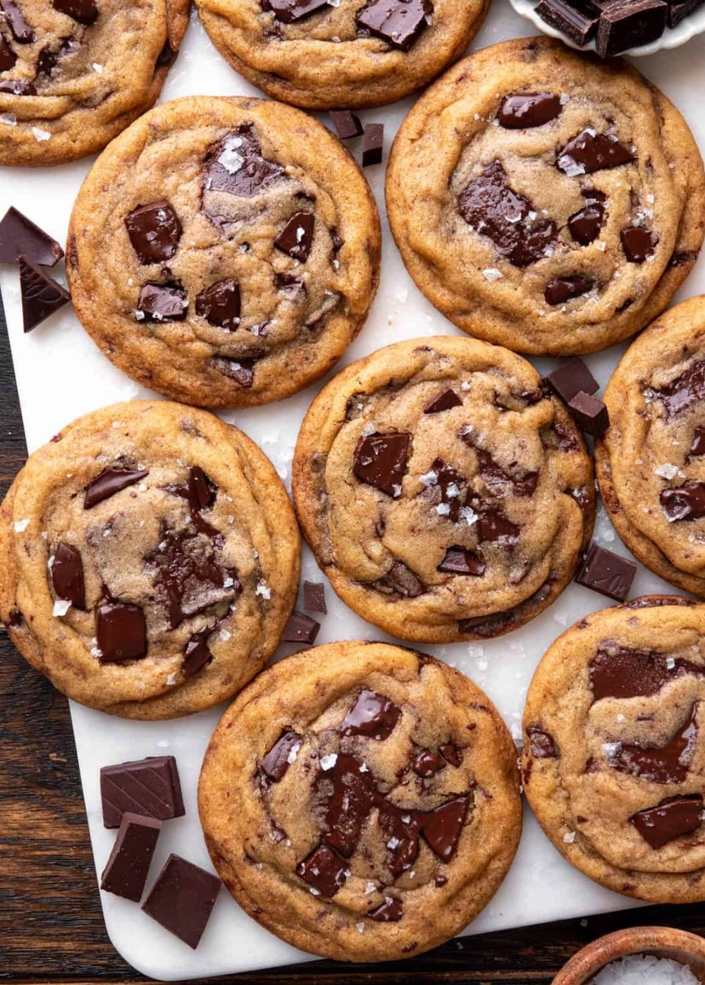 Brown Butter Chocolate Chip Cookies - In Bloom Bakery