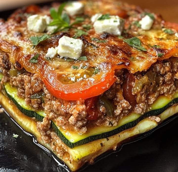 Der perfekte Auflauf für Zucchini-Liebhaber! 🥒🥩 Dieser Zucchini-Hack-Auflauf mit Feta ist herzhaft und leicht zugleich – einfach lecker!😋📋Zutaten:- 2 mittelgroße Zucchini, in Scheiben
- 300 g...