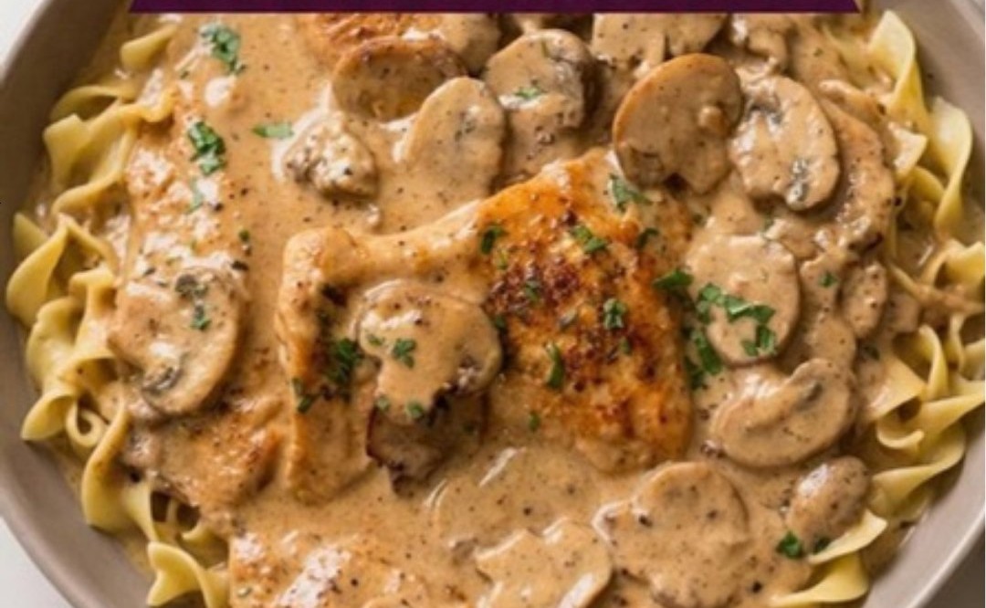 Chicken Stroganoff With Velvety Curdle Free Gravy 🍄