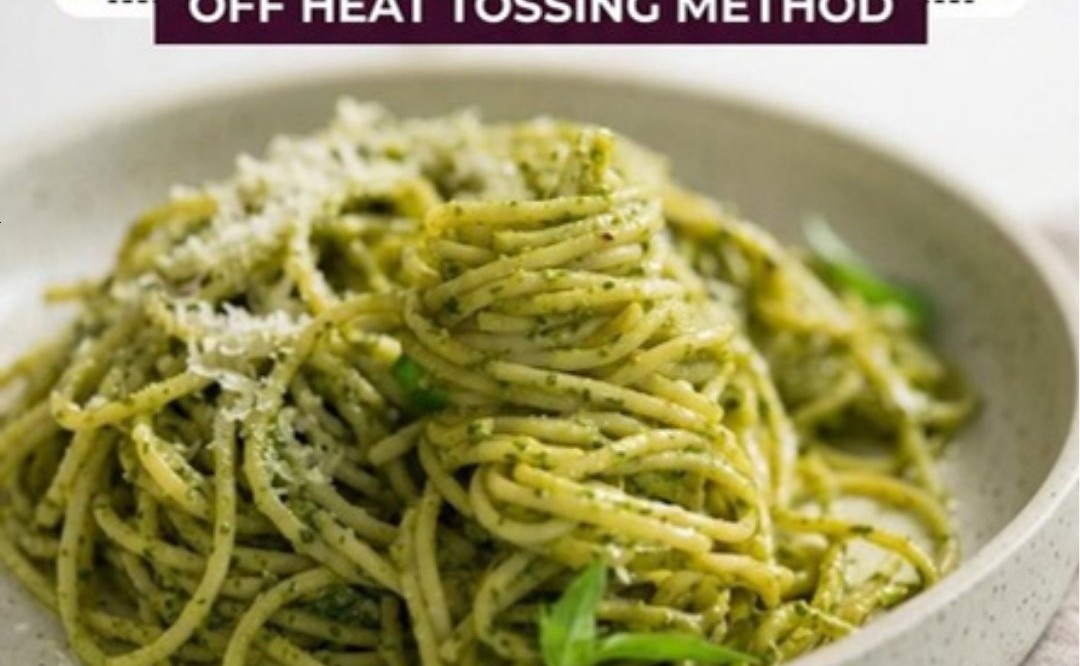 Pesto Pasta Recipe for a Glossy Sauce 🍝