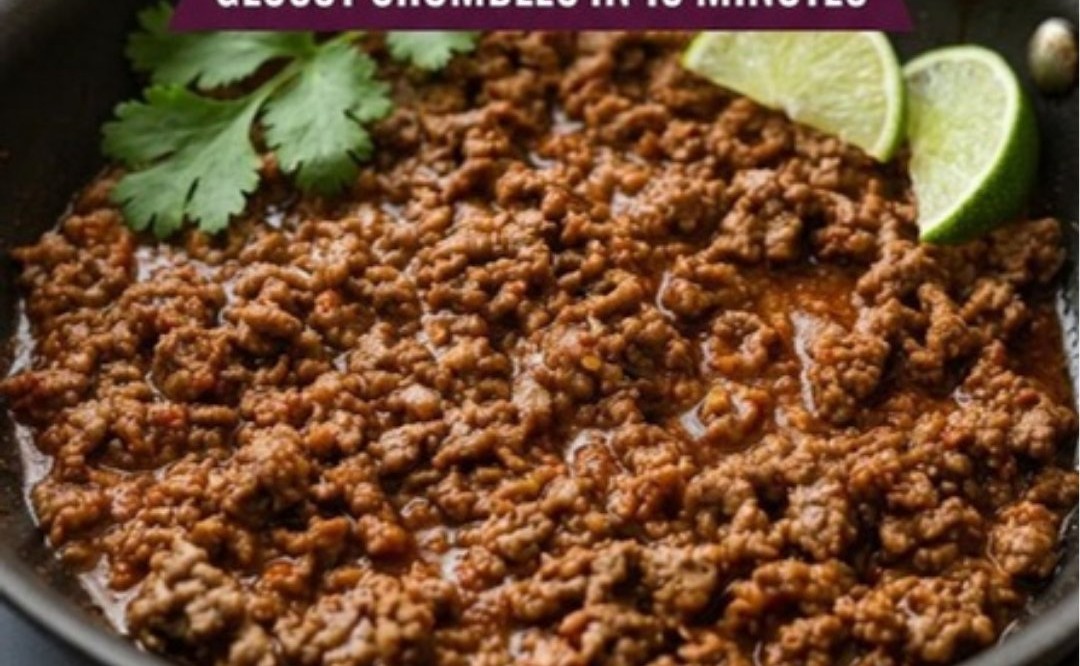 Taco Meat Recipe in 15 Minutes 🍳