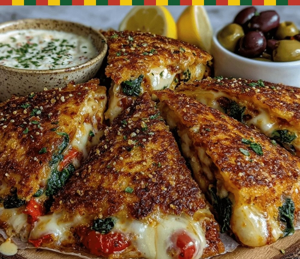Crispy Mediterranean Quesadilla: 5-Min Weeknight Dinner