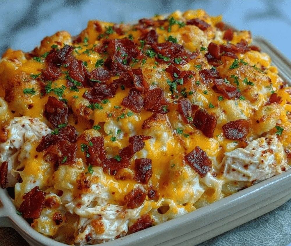 Creamy BBQ Ranch Chicken Casserole: Easy 30-Minute Meal