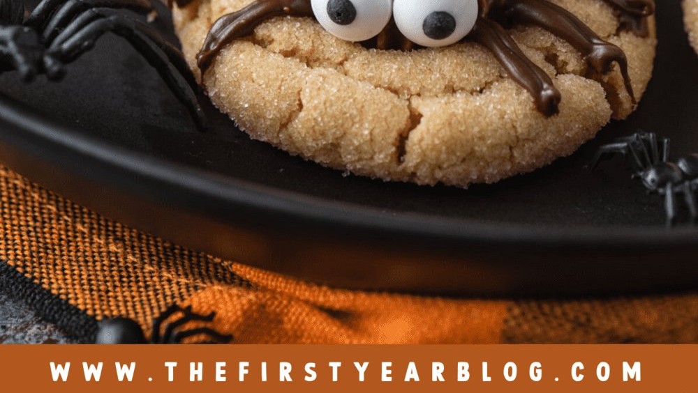 Easy Peanut Butter Spider Cookies