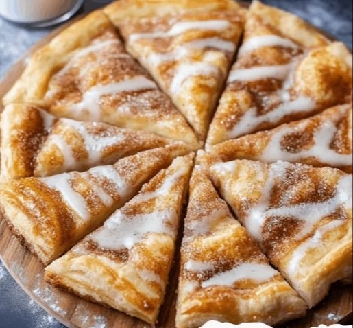 Zimtpizza mit 1 Paket Pizzateig in 20 Minuten gemacht! - Kochen Mit Uns
