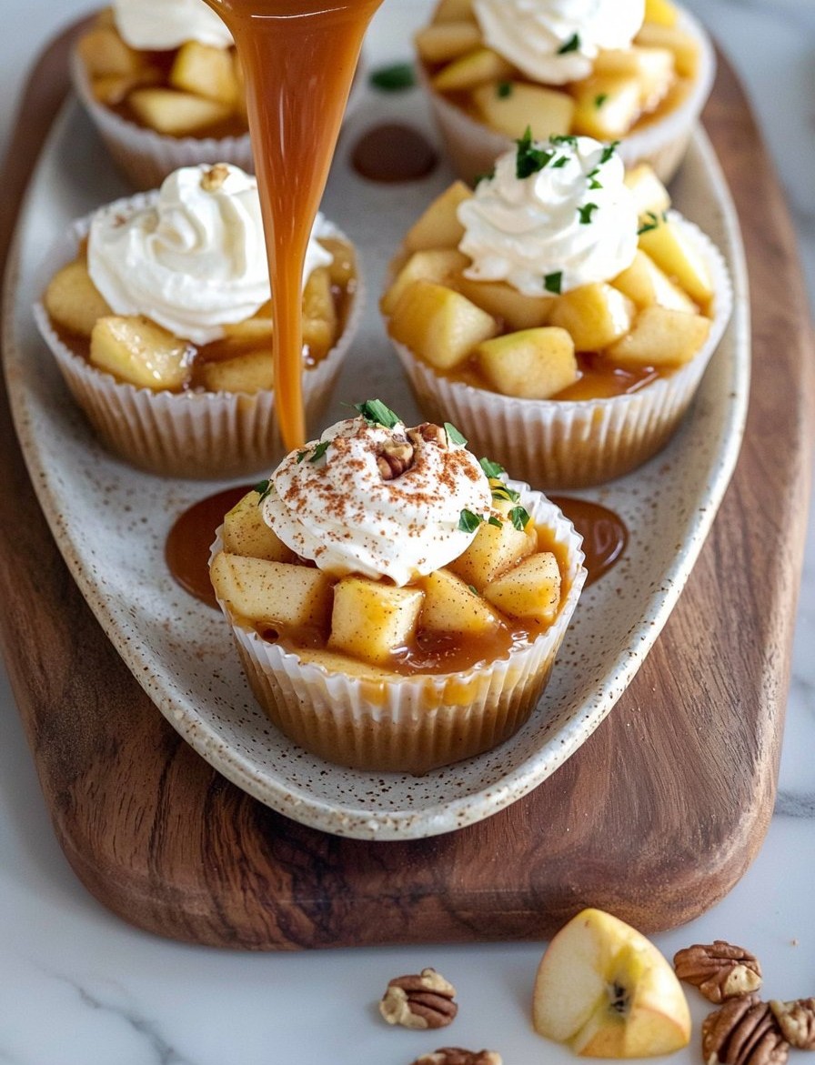 Caramel Apple Dessert Cups