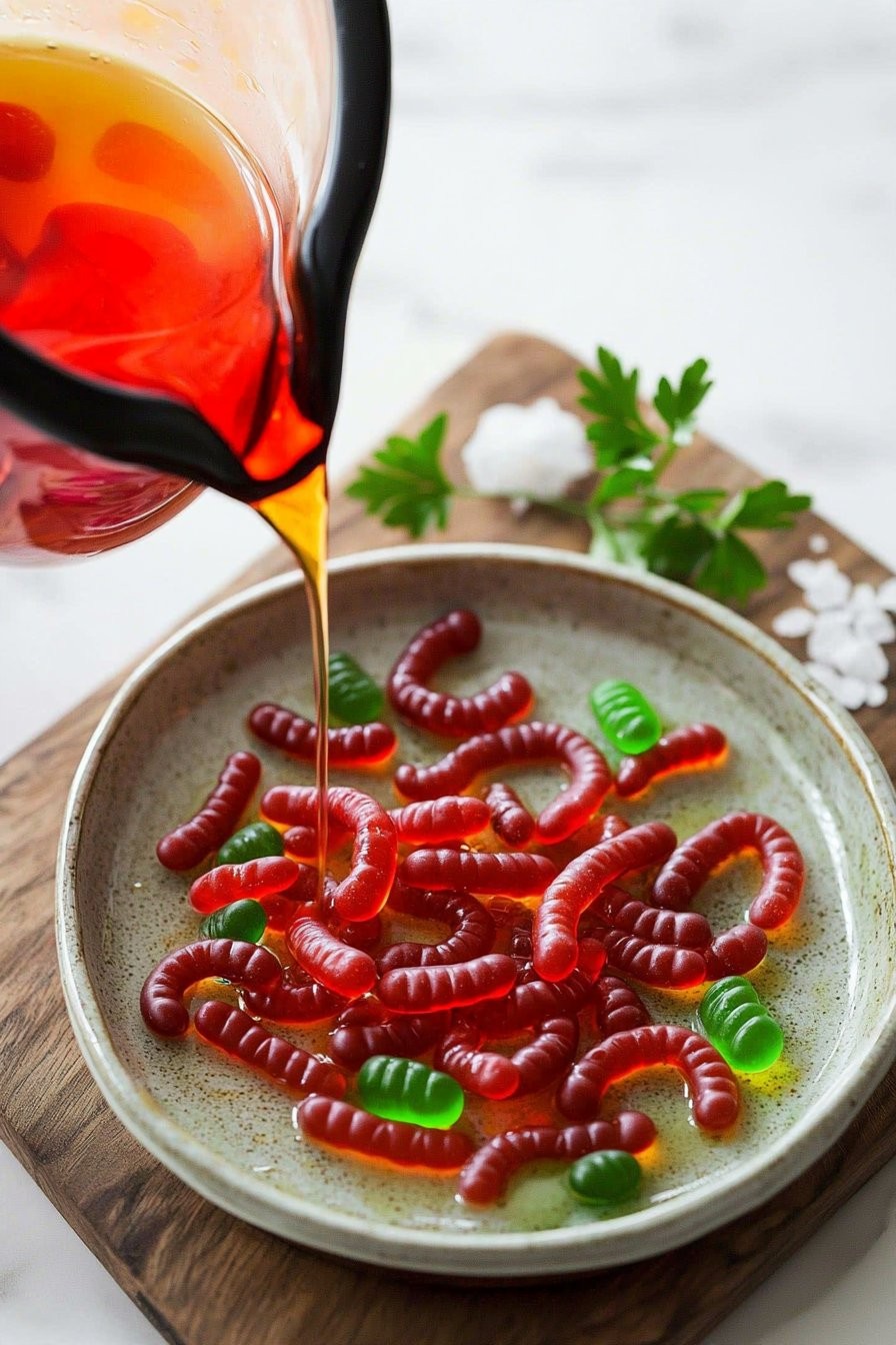 How to Make Jello Worms for Halloween