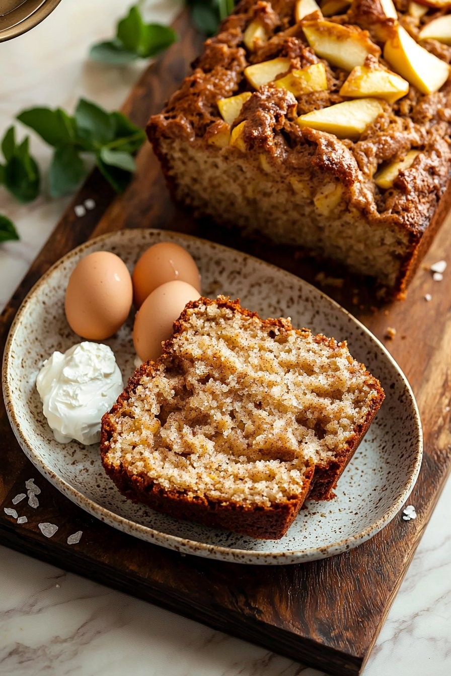 Easy Cinnamon Apple Bread
