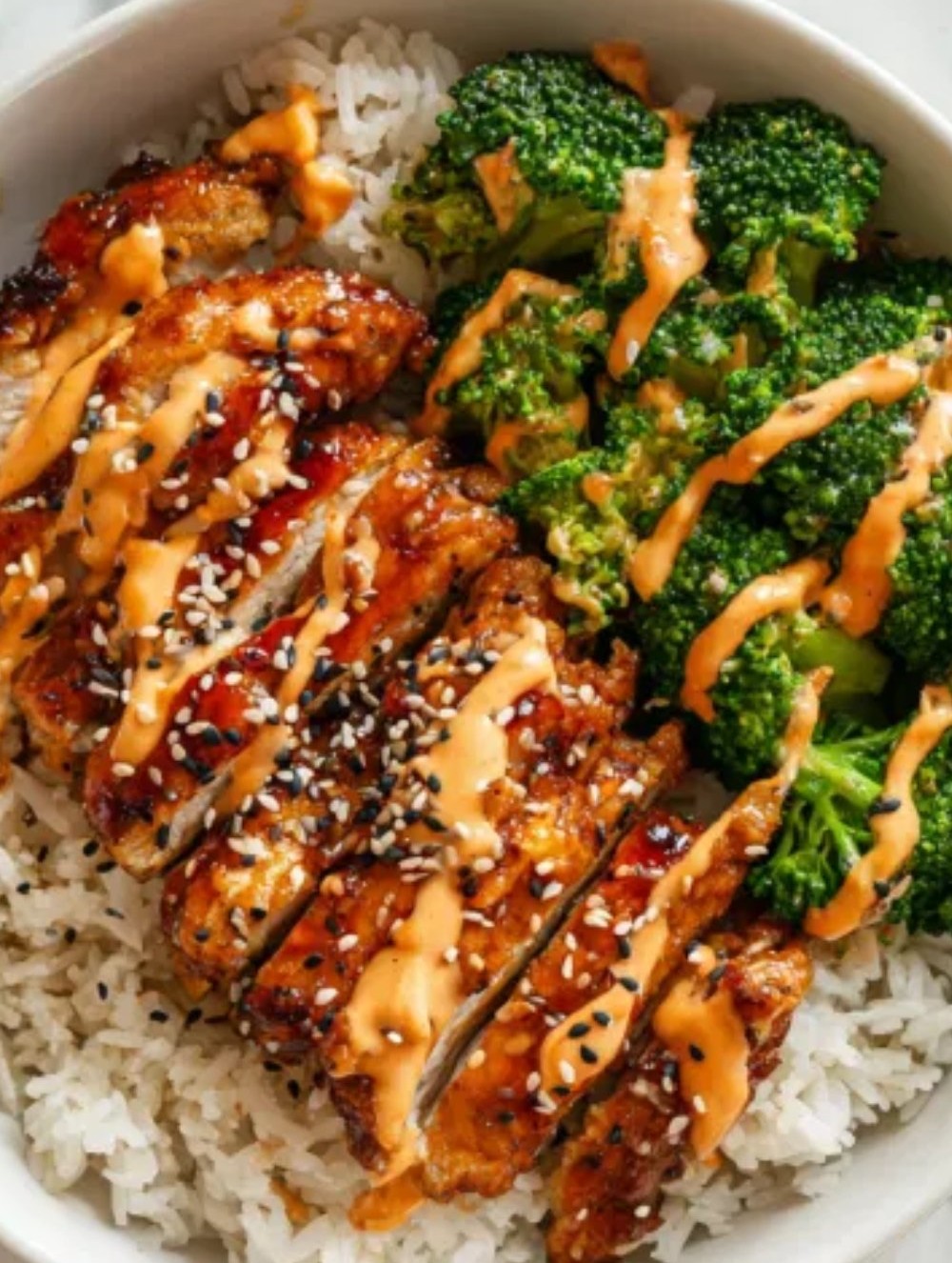 Easy Healthy Sticky Chicken Bowls 🥢