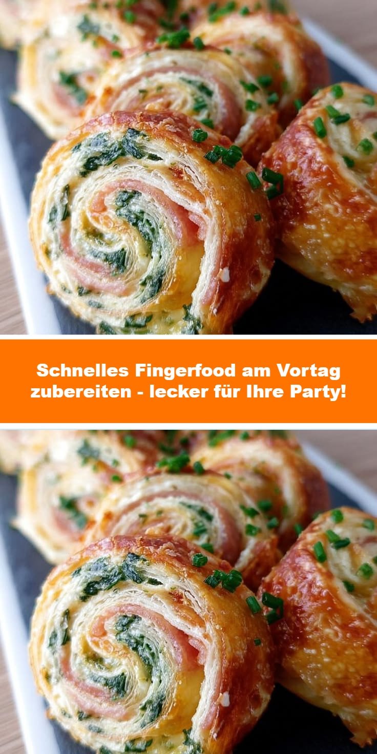 Schnelles Low-carb Fingerfood: Spinach Cheese Appetizer für Ihre Party!