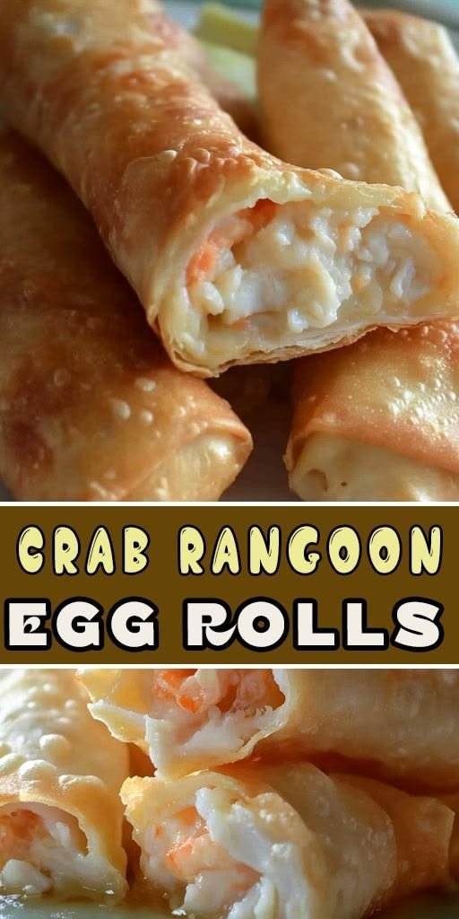 Crab Rangoon Egg Rolls
