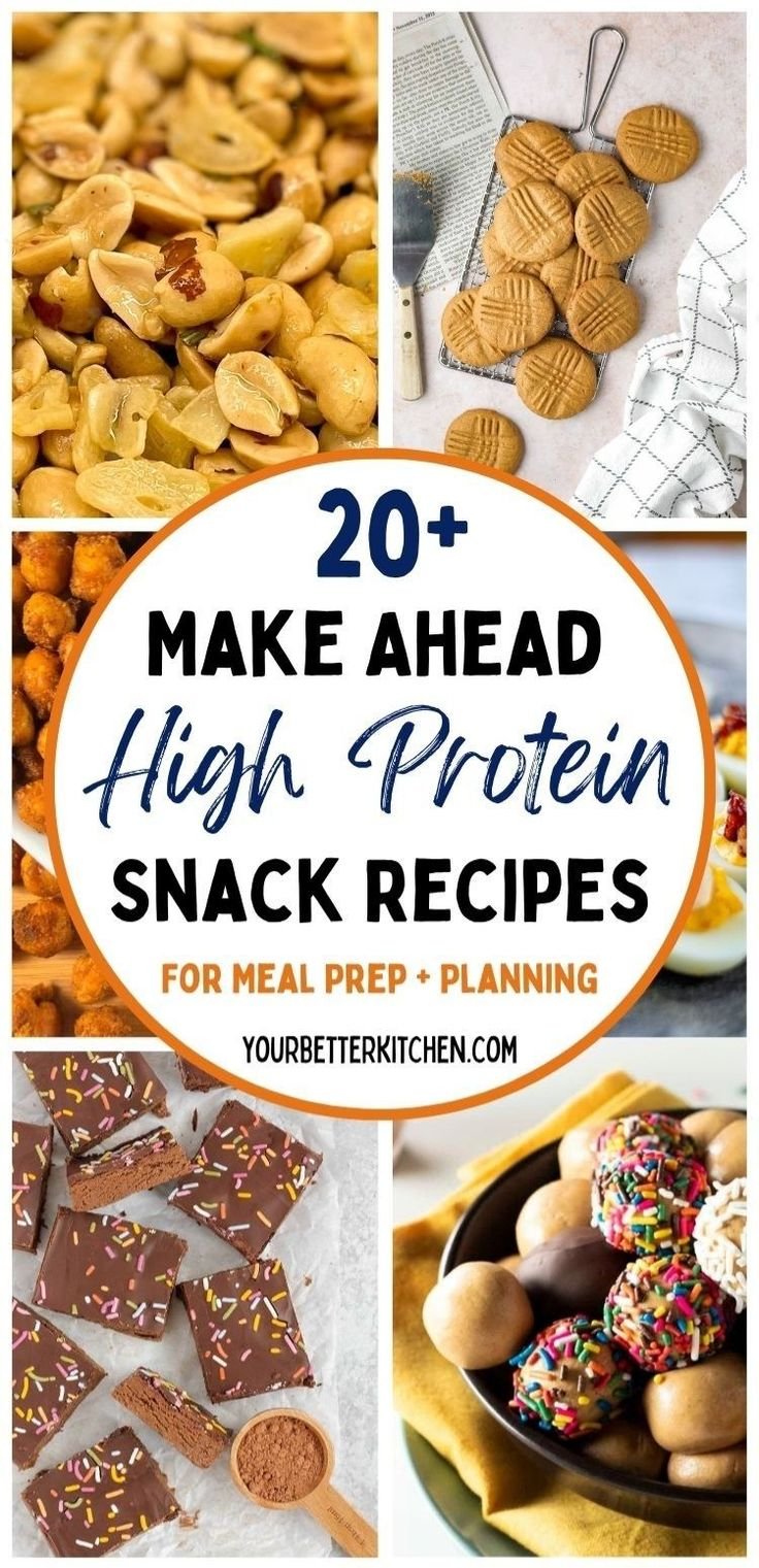 20+ Easy High Protein Snacks for On-the-Go and At-Home - After School Snacks