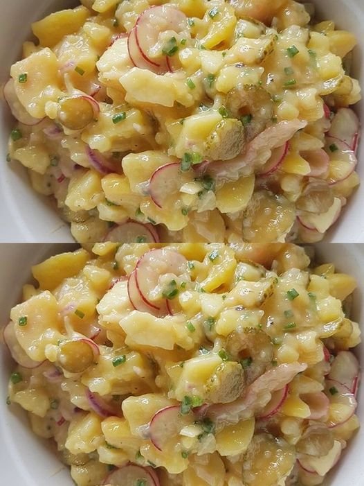 Ohne Schnickschnack, Frischer Kartoffelsalat zum Abnehmen mit 750 g Kartoffeln - Kochen Mit Uns