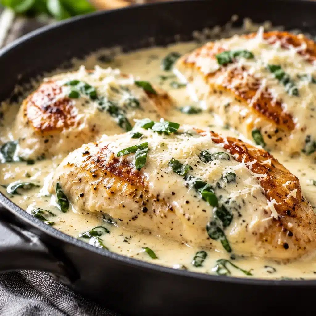 Deliciously Easy Creamy Garlic Parmesan