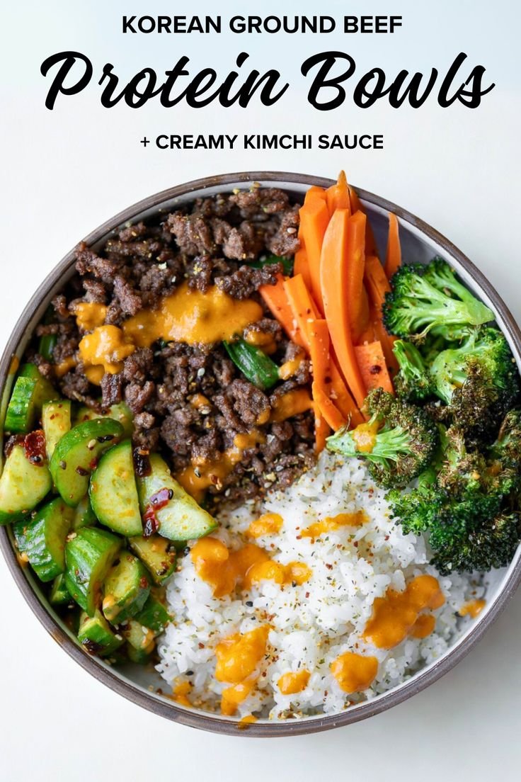 Korean Inspired Meal Prep