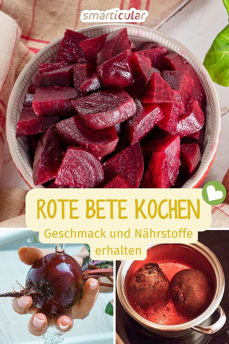 Rote Bete kochen: So bleiben Aromen und Nährstoffe erhalten
