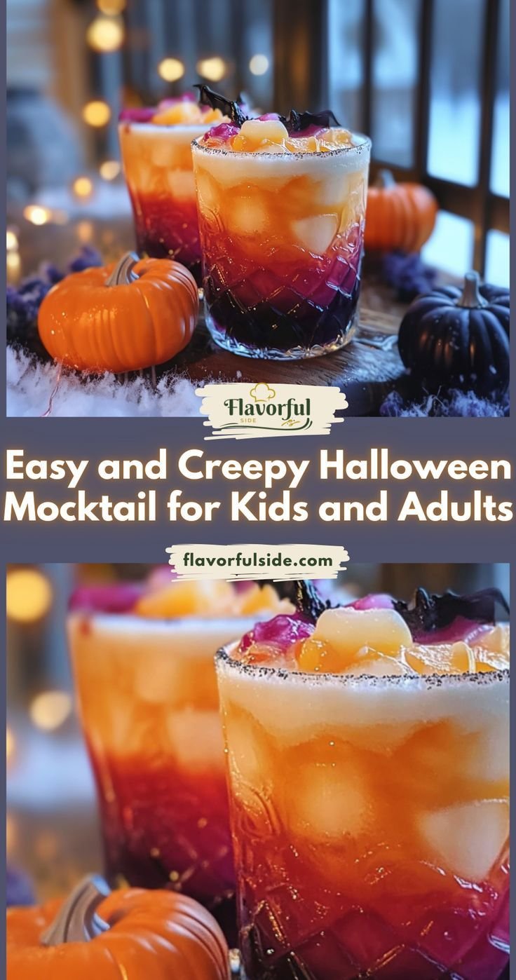Spooky Halloween Mocktail