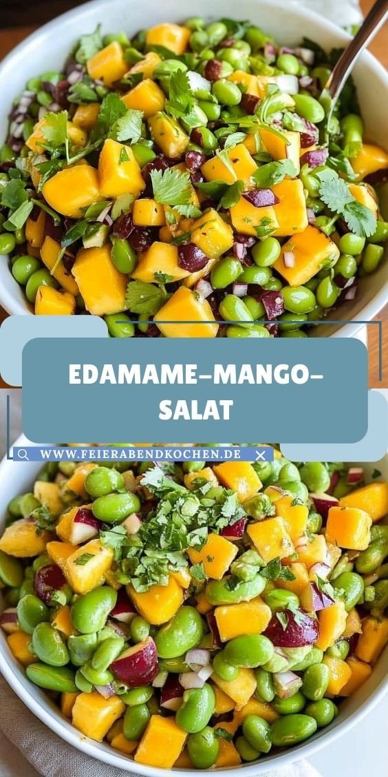 Edamame-Mango-Salat: Ein Unglaubliches Ultimatives Rezept für 5 Sinne - Feierabend Kochen