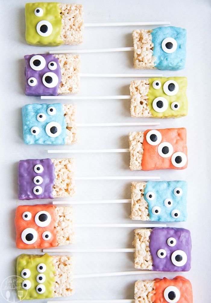 Monster Rice Krispie Treats