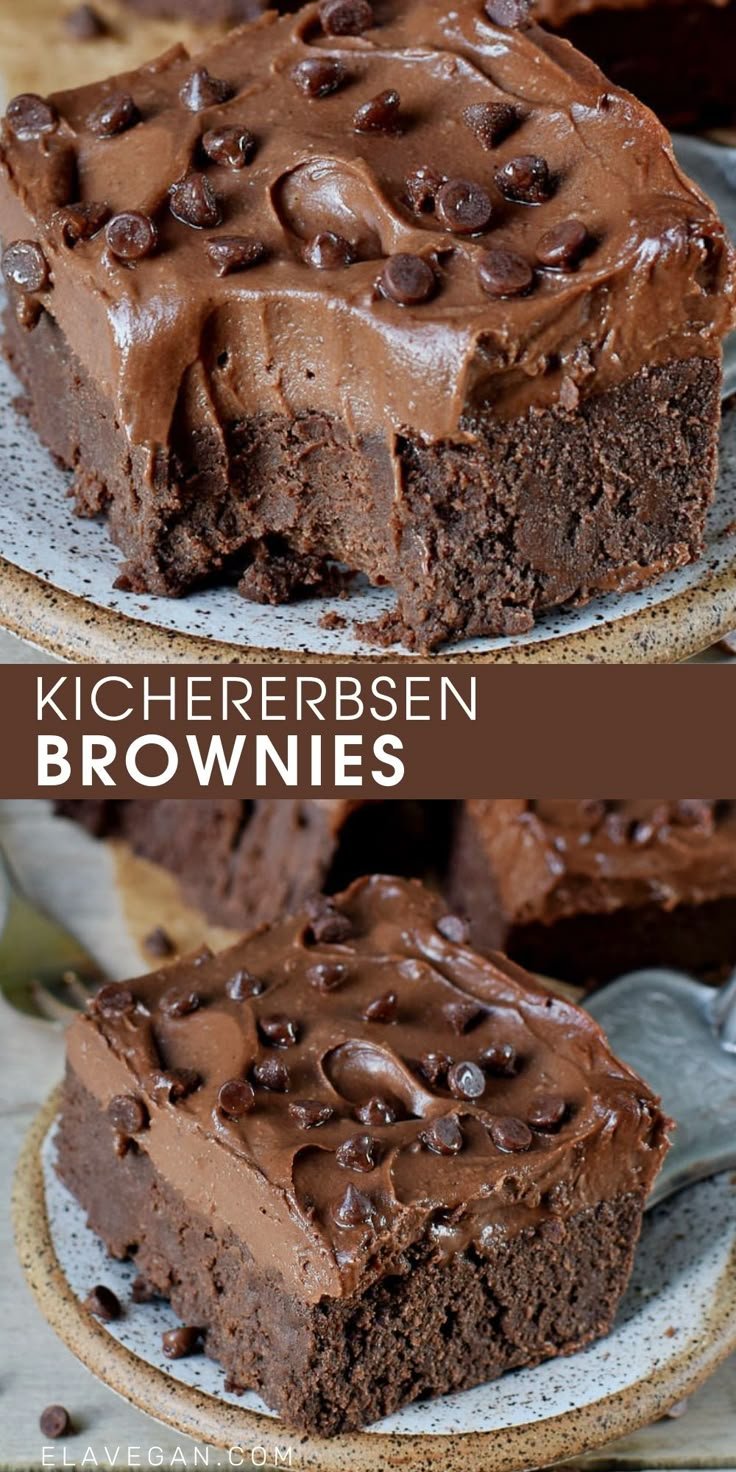 KICHERERBSEN BROWNIES