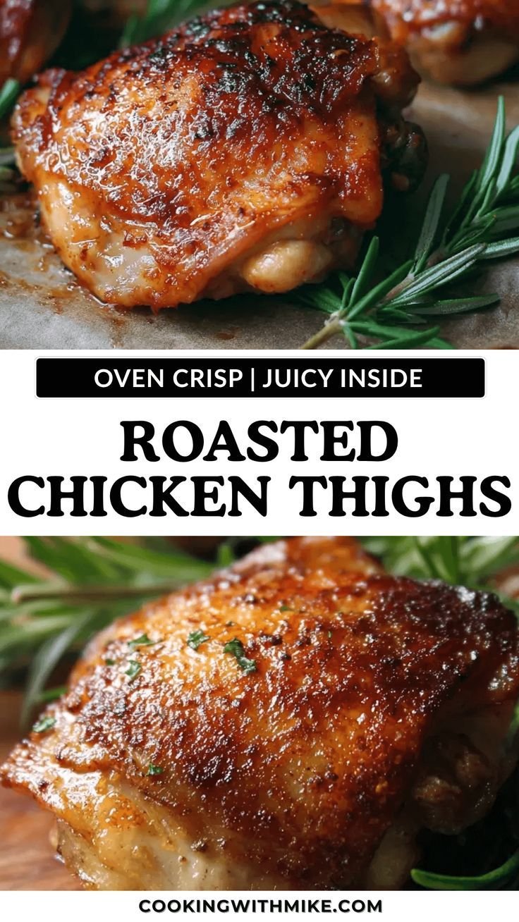 Roasted Chicken Thighs