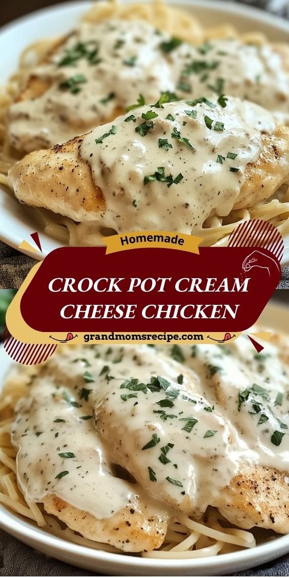 Crock Pot Cream Cheese Chicken