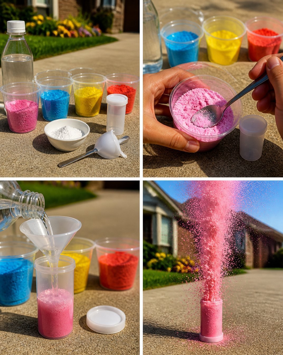 Chalk and Vinegar Pop Rockets