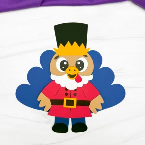 Nutcracker Turkey Disguise Craft For Kids [Free Printable Template]