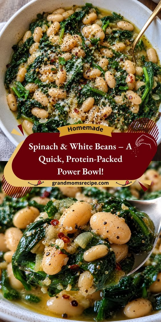 Spinach & White Beans Power Bowl