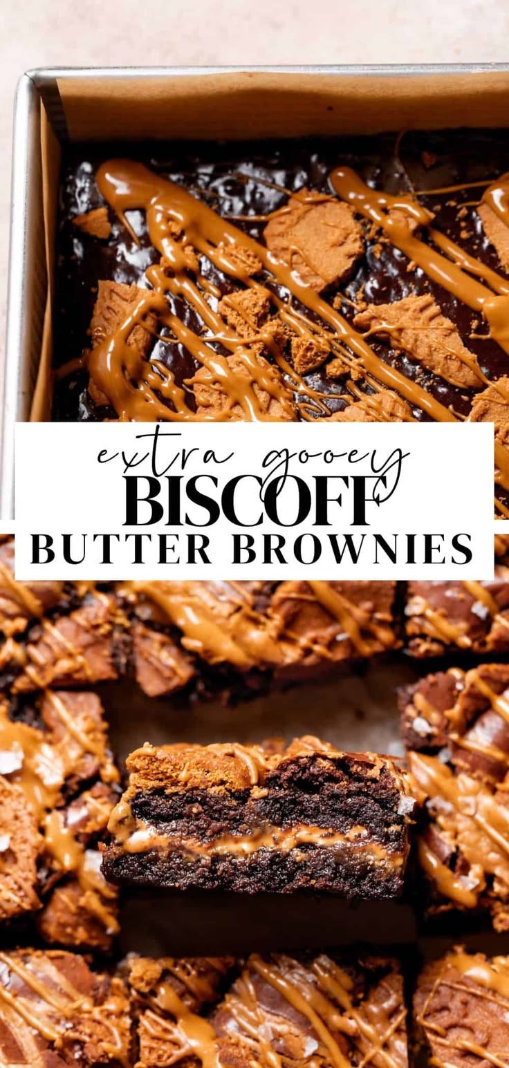 Biscoff Brownies