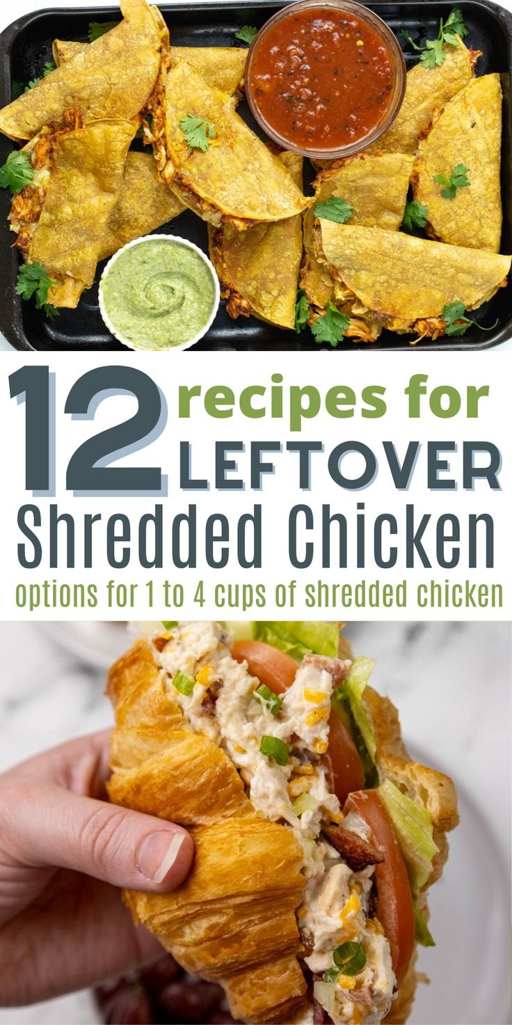 14 Leftover Shredded Chicken Recipes