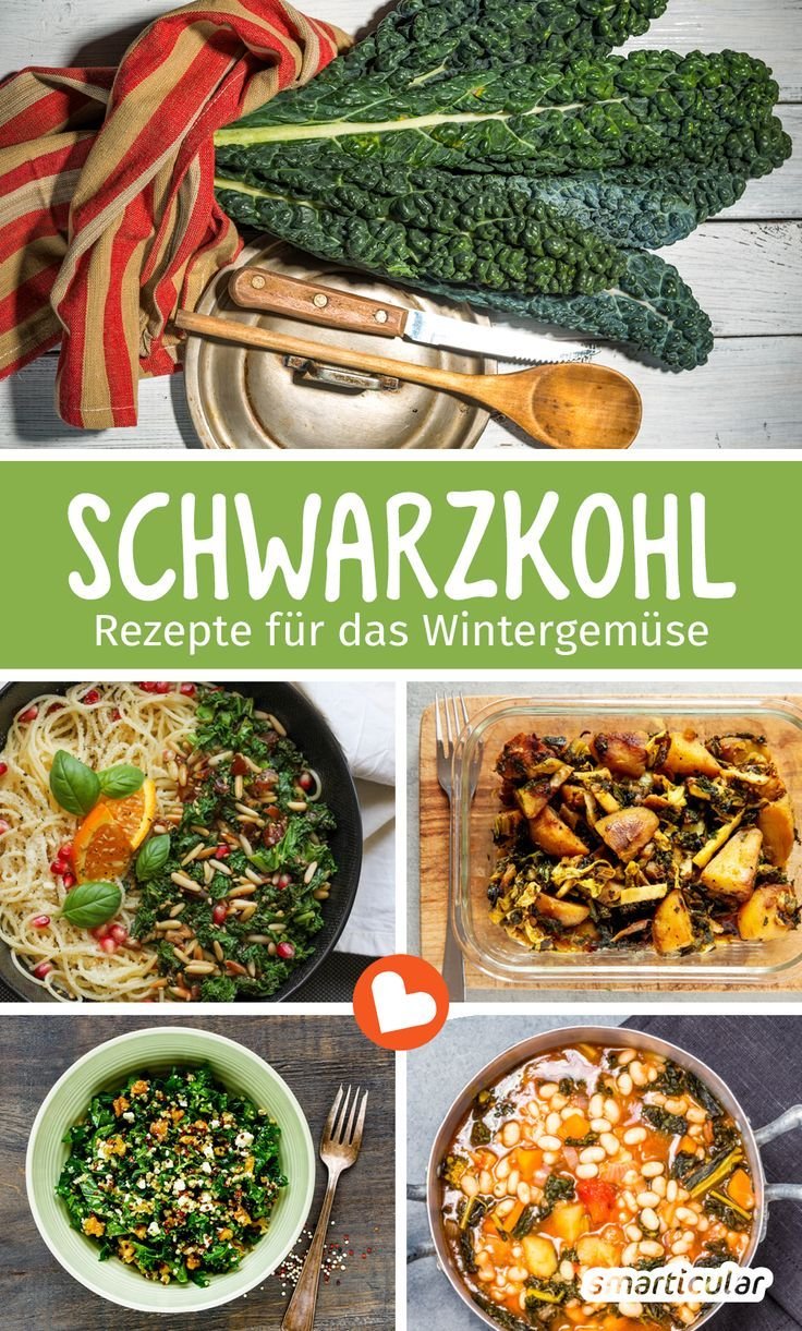 Schwarzkohl-Rezepte: Suppe, Salat und Pasta mit dem köstlichen Wintergemüse